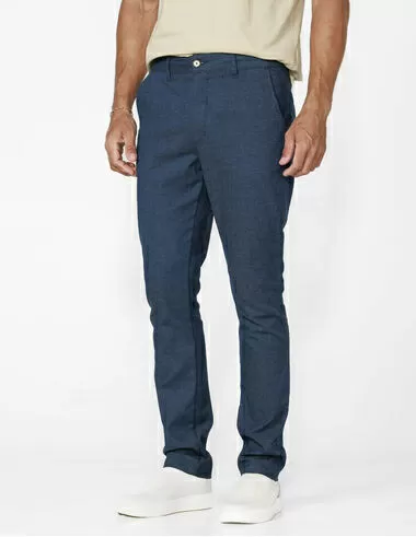 imagem de Calça Chino Mescla Flex II Marinho