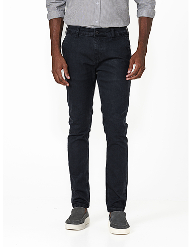 imagem de Calça Jeans Chino All Black Preto