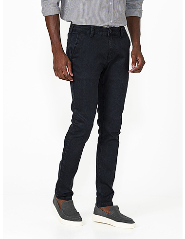 imagem de Calça Jeans Chino All Black Preto