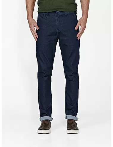 imagem de Cal�a Jeans Chino �ndigo