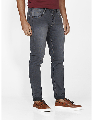 imagem de Calça Jeans Orlando Cinza Lavado