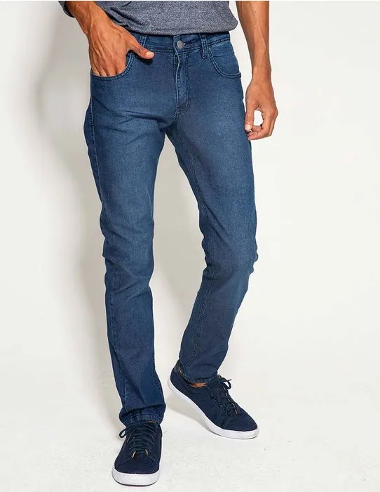 imagem do produto Cala Jeans Slim FP Dark Delav