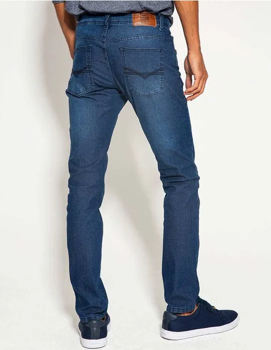 imagem do produto Cala Jeans Slim FP Dark Delav