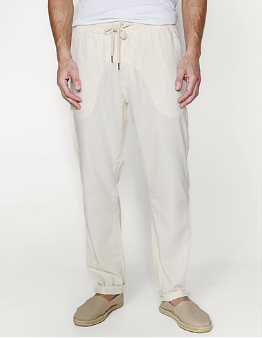 imagem de Calça Linho Arubinha Off White