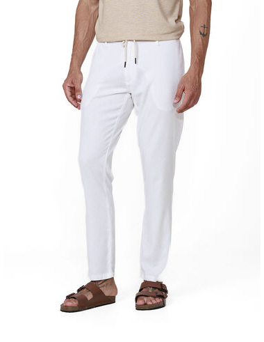 imagem de Calça Relax Linho Span Branco