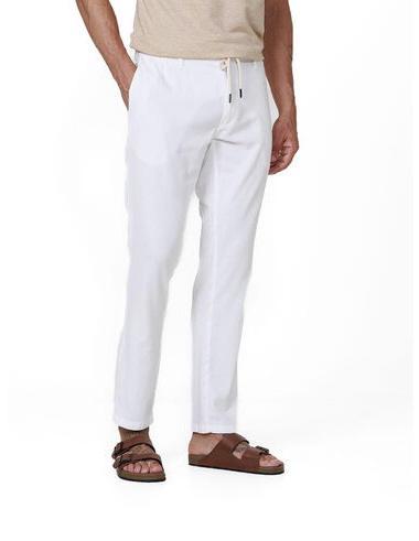 imagem de Calça Relax Linho Span Branco