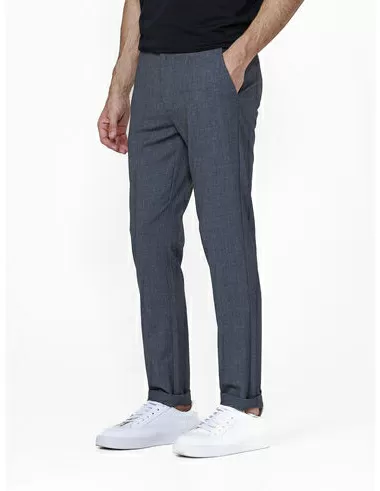 imagem de Calça Social Easy Cinza Mescla