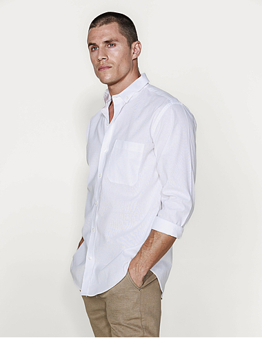 imagem de Camisa Chambray Marbella Branco