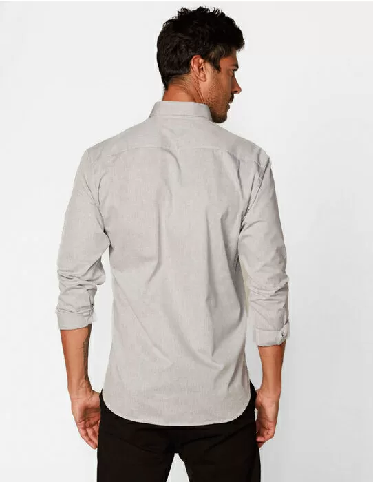 imagem do produto Camisa Chambray Melange New