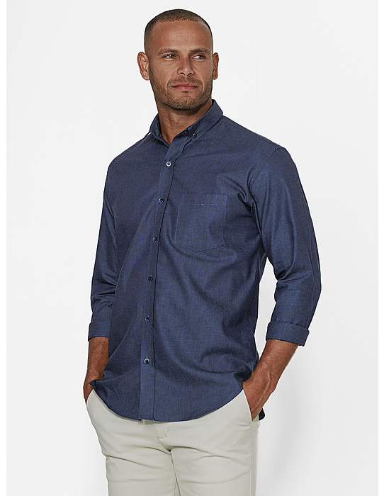 imagem de Camisa Chambray Orne  Indigo