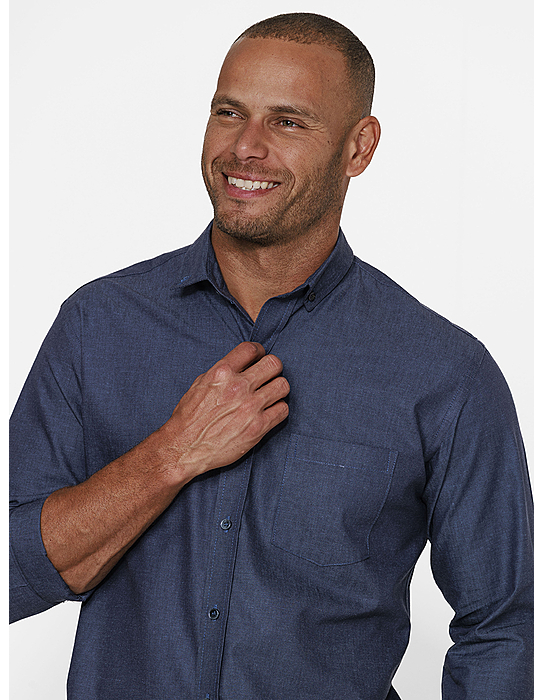 imagem de Camisa Chambray Orne  Indigo