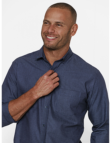 imagem de Camisa Chambray Orne  Indigo