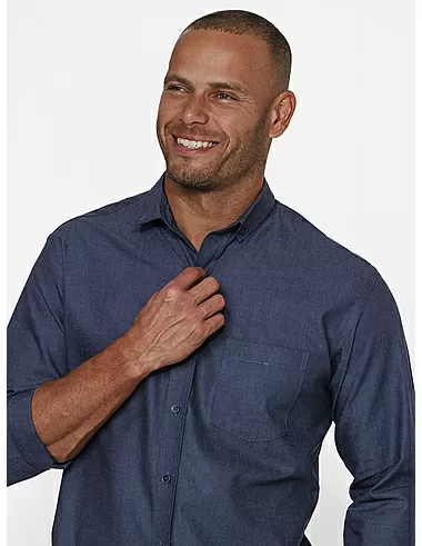 imagem de Camisa Chambray Orne Indigo