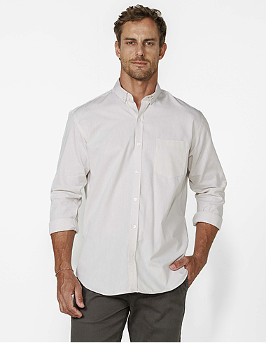 imagem de Camisa Chambray Taranto Areia