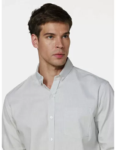 imagem de Camisa Fil a Fil Aplia Cinza