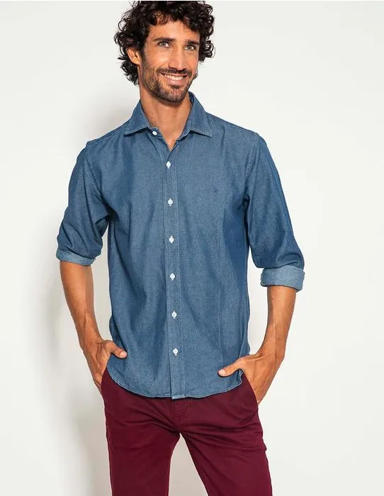 imagem do produto Camisa Jeans Pareto Super Delav