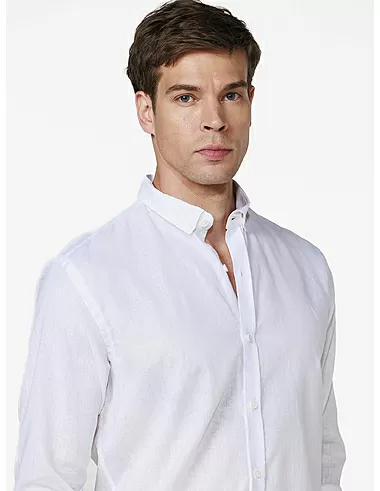 imagem de Camisa linho capri II Branco
