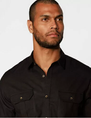 imagem de Camisa Linho Nature Explorer Preto