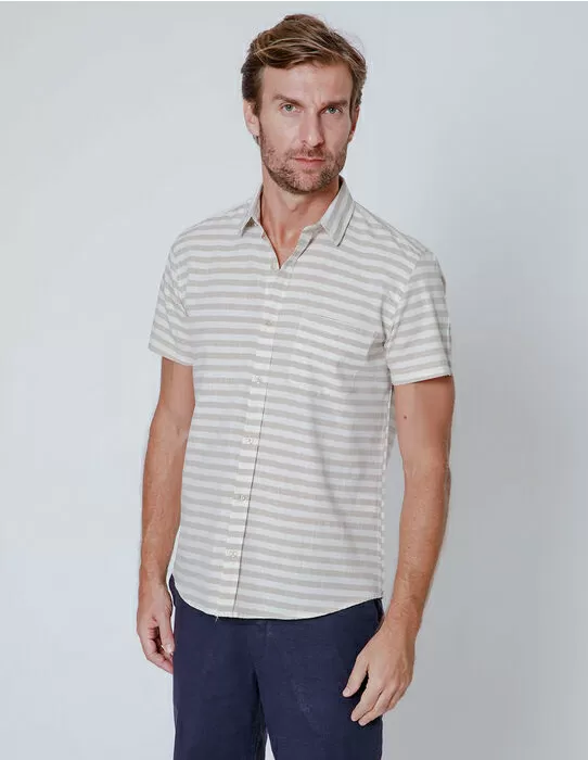 imagem do produto Camisa Linho Stripe Repeat