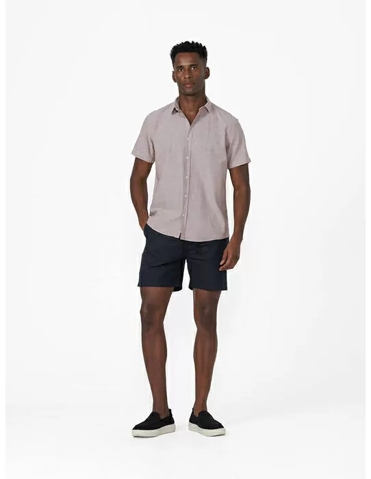 imagem do produto Camisa Manga Curta Linho Cannes 