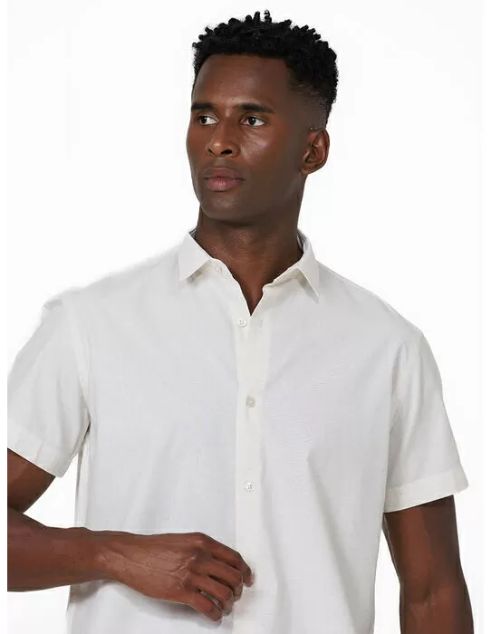 imagem do produto Camisa Manga Curta Linho Deluxe