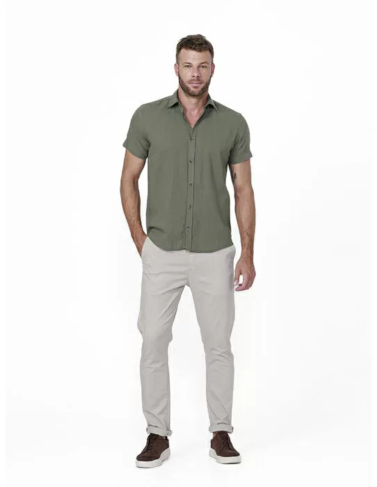 imagem do produto Camisa Manga Curta Slub Swath