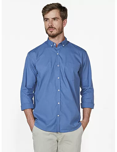 imagem de Camisa Manga Longa Grid