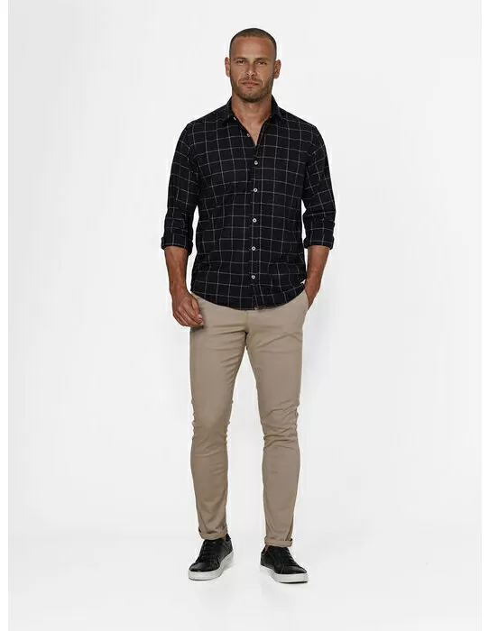 imagem do produto Camisa Manga Longa Grid Flanela