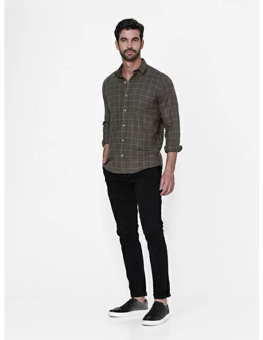 imagem do produto Camisa Manga Longa Grid Flanela