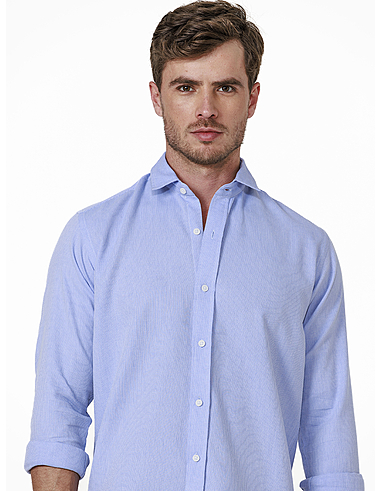 imagem de Camisa Manga Longa Haven Azul