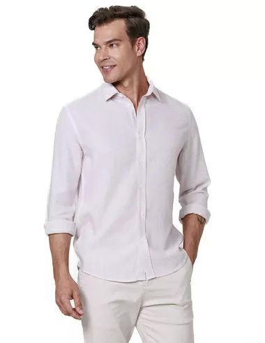 imagem de Camisa Manga Longa Linen Stripes