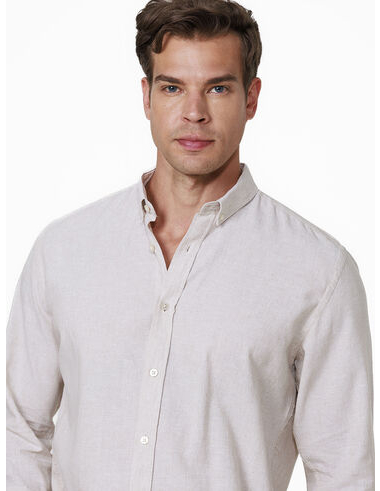 imagem de Camisa Manga Longa Linho Brisa Natural