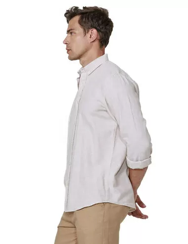 imagem de Camisa Manga Longa Linho Brisa Natural