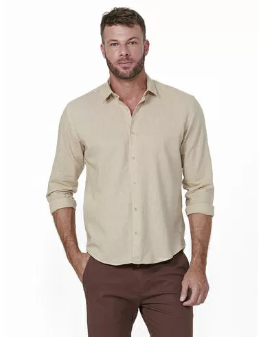 imagem de Camisa Manga Longa Linho Duna