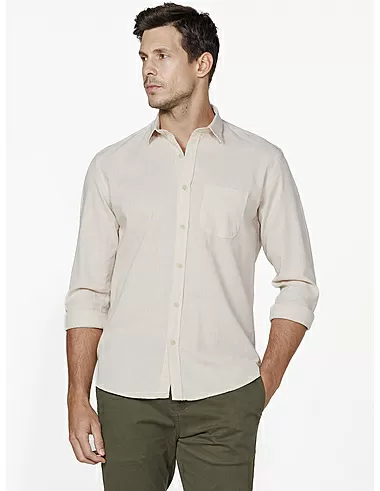 imagem de Camisa Manga Longa Linho Glasgow