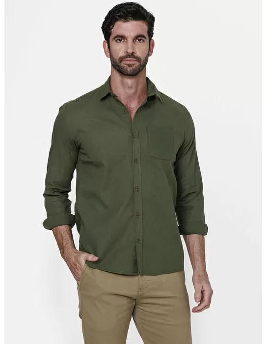 imagem do produto Camisa Manga Longa Linho Glasgow