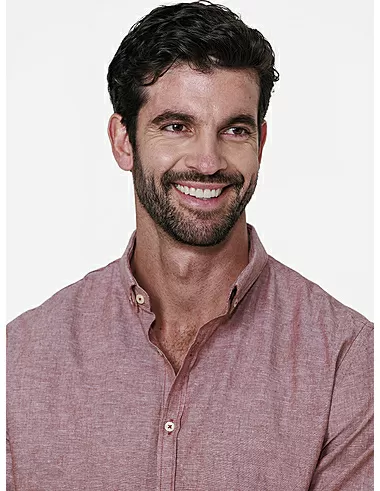 imagem de Camisa Manga Longa Linho Kiel  Caramelo