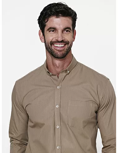 imagem de Camisa Manga Longa LT Autumn  Khaki/Marinho
