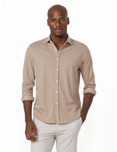 imagem de Camisa Manga Longa Malha Oxford