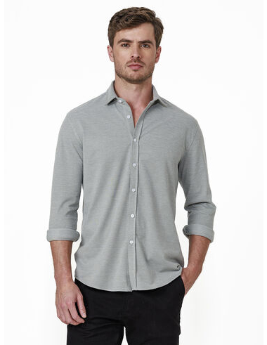 imagem de Camisa Manga Longa Malha Oxford