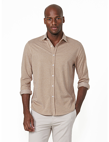 imagem de Camisa Manga Longa Malha Oxford