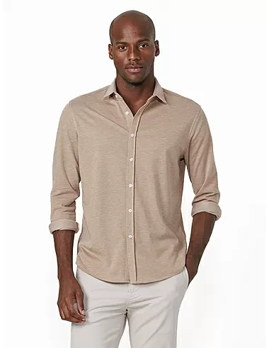 imagem de Camisa Manga Longa Malha Oxford