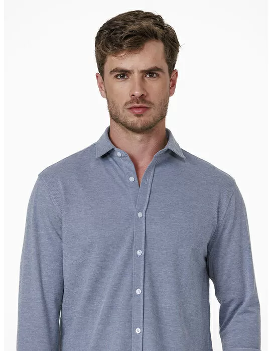 imagem do produto Camisa Manga Longa Malha Oxford