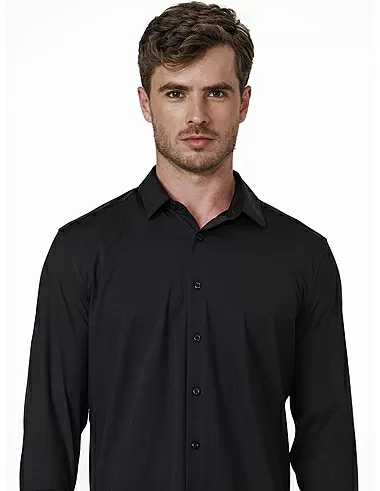 imagem de Camisa Manga Longa Malha Tech Preto