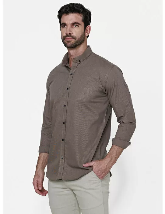 imagem do produto Camisa Manga Longa Micro Plaid 