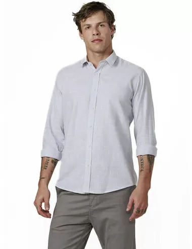 imagem de Camisa Manga Longa Slub Alpha