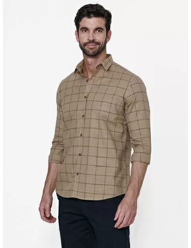 imagem de Camisa Manga Longa Slub Calais 