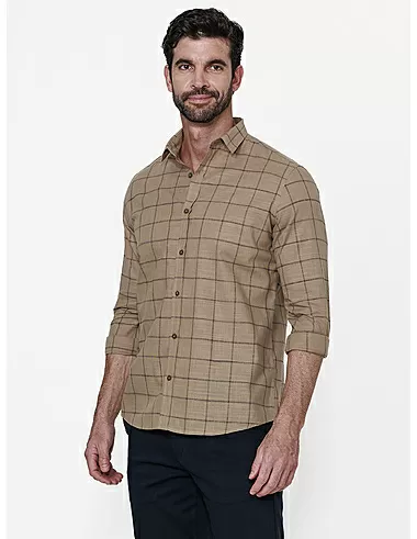 imagem de Camisa Manga Longa Slub Calais 
