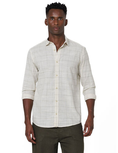 imagem de Camisa Manga Longa Slub Fine Sand