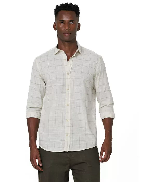 imagem do produto Camisa Manga Longa Slub Fine Sand